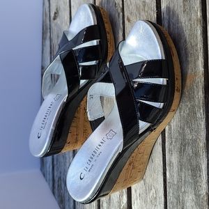 La Canadienne Ladies Wedge sandals Sz. 6.5